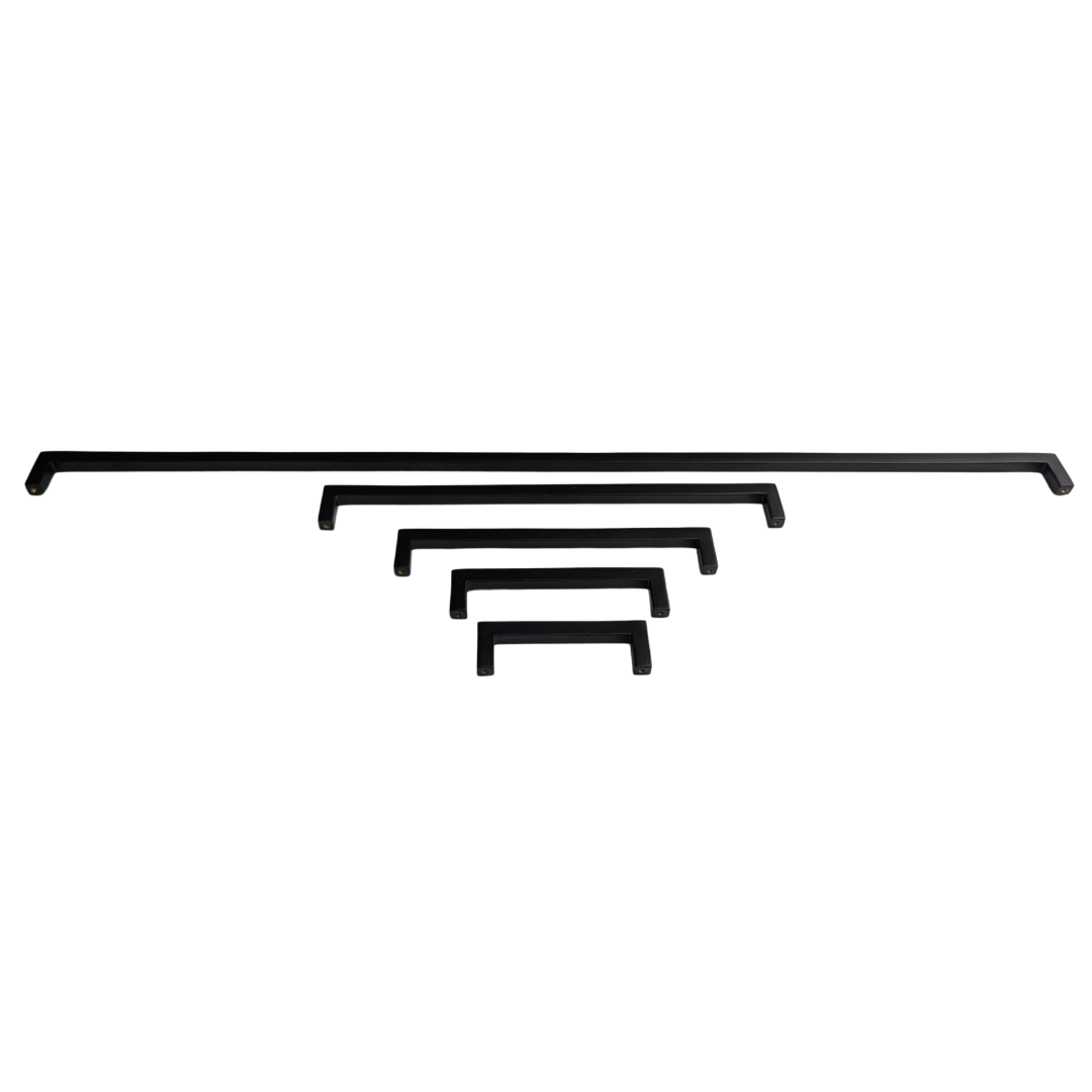 Square Bar Kitchen Handles 6 Sizes Foundryman Solid Brass Hardware Square bar kitchen handles 6 sizes foundryman solid brass hardware