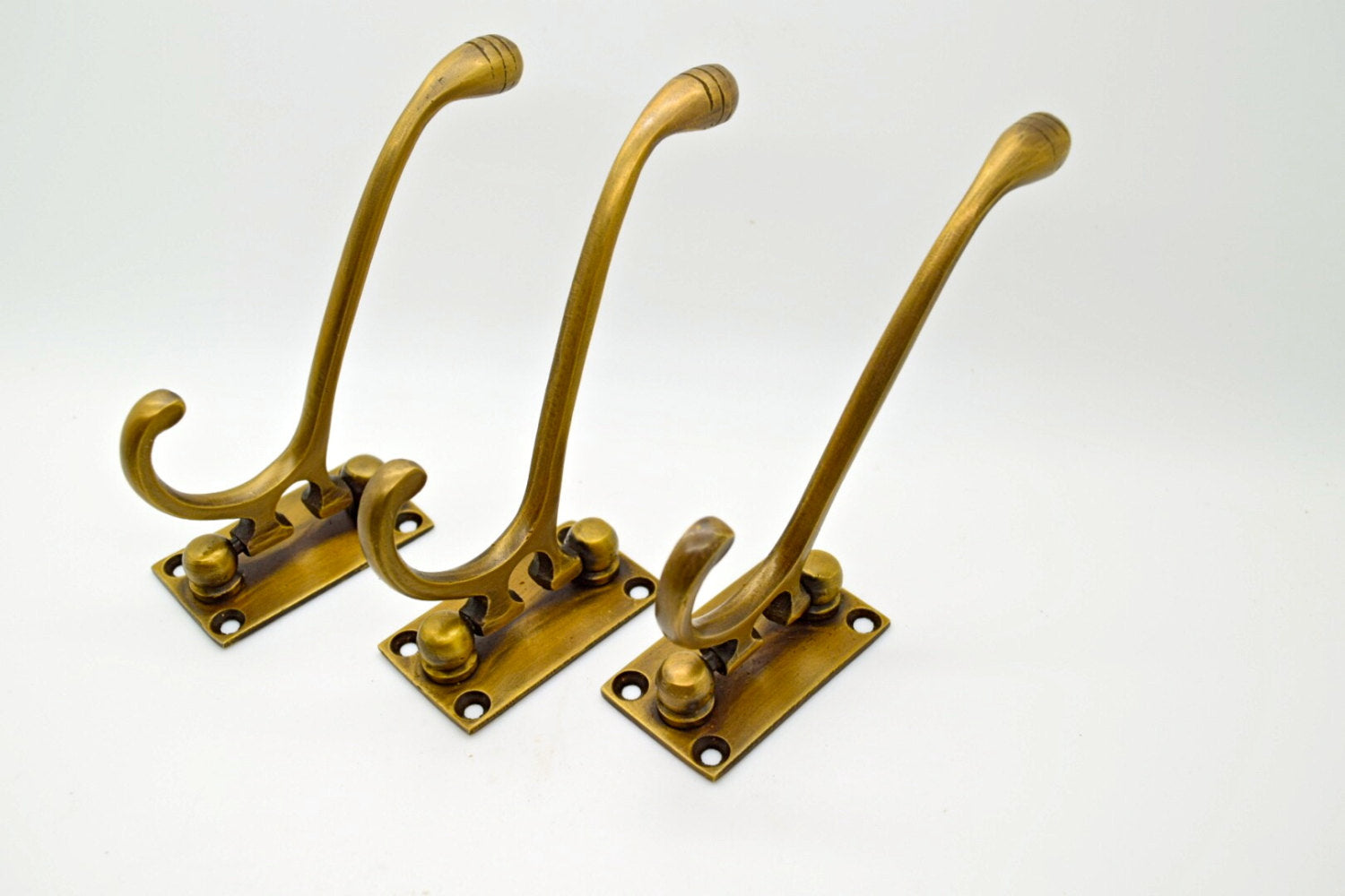The Foundryman Unique brass hooks and We ship worldwide