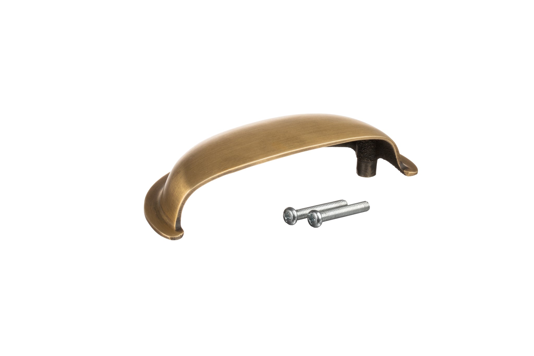 Lot De 4 Poignées En Cuir Véritable Avec Rivets Cuivre - Poignées Meubles Pour Armoires Et Chambres D'Enfants (Double Trou, Kaki)